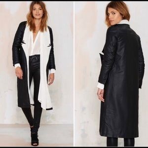 Night Walker Batalion Sherpa Duster Coat